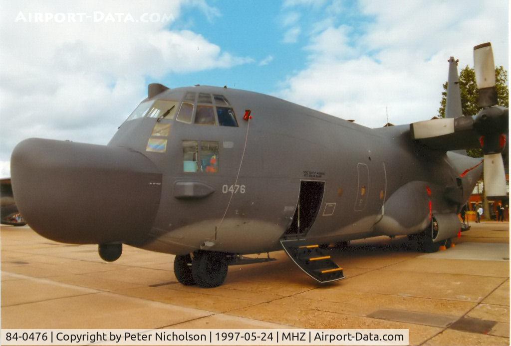 84-0476, 1984 Lockheed MC-130H Combat Talon II C/N 382-5042, MC-130H Hercules of the home-based 7th Special Operations Squadron/352nd Special Operations Group on display at the 1997 RAF Mildenhall Air Fete.