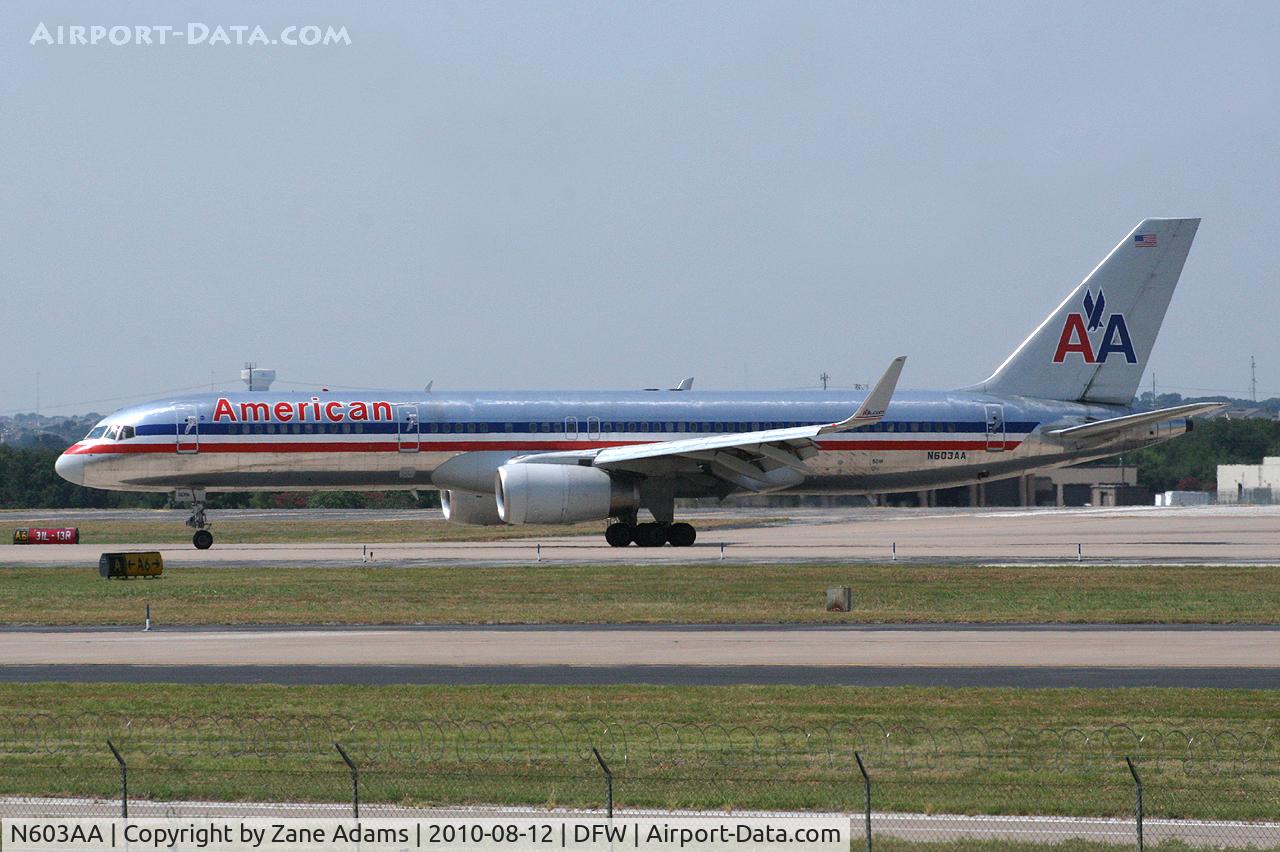 N603AA, 1995 Boeing 757-223 C/N 27054, American Airlines at DFW Airport