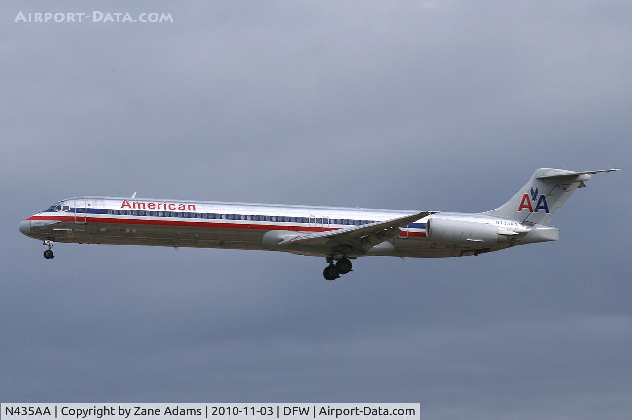 N435AA, 1987 McDonnell Douglas MD-83 (DC-9-83) C/N 49453, American Airlines at DFW