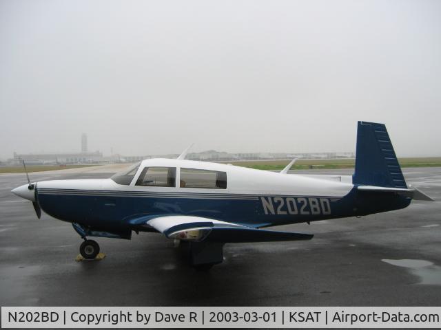 N202BD, 1980 Mooney M20K C/N 25-0419, Mooney M20K