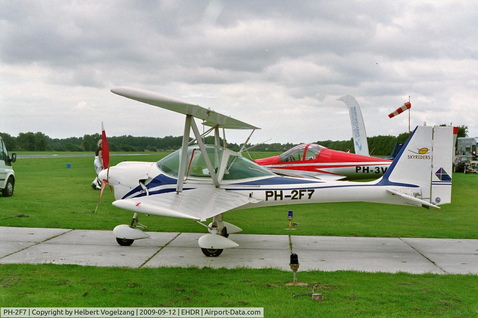 PH-2F7, 1992 Aviasud Mistral C/N 154, Side view of Mistral PH-2F7