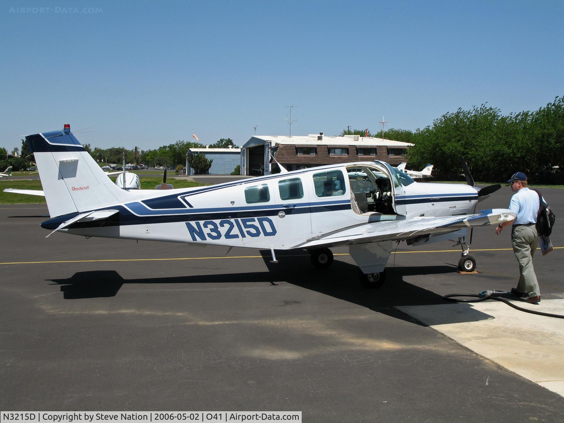 N3215D, 1994 Beech A36 Bonanza 36 C/N E-2912, 1994 Beech A36 @ Watts-Woodland Airport, CA _ I agree, you have one fine looking Bonanza!