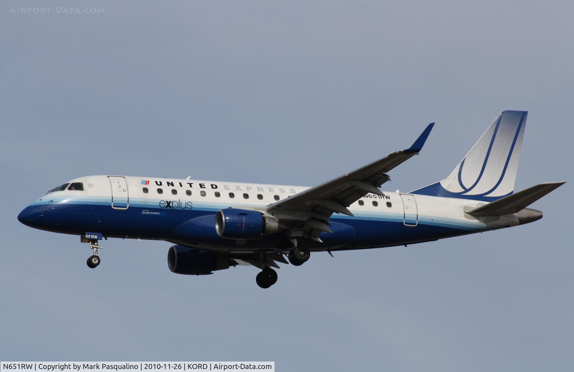 N651RW, 2005 Embraer 170SE (ERJ-170-100SE) C/N 17000072, ERJ 170-100 SE