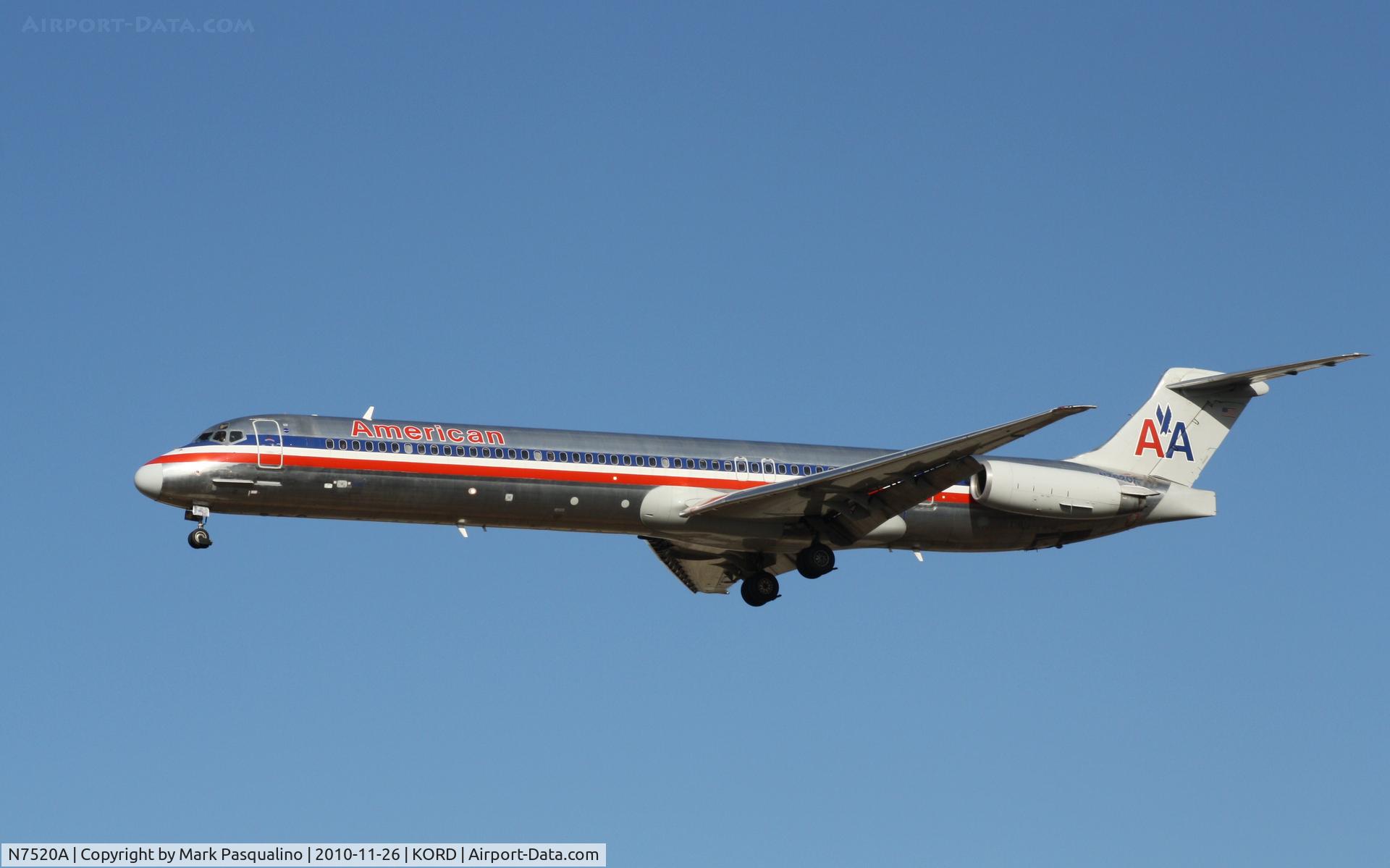 N7520A, 1990 McDonnell Douglas MD-82 (DC-9-82) C/N 49897, MD-82