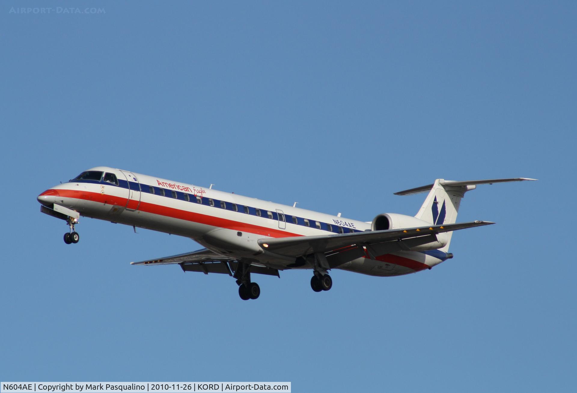 N604AE, 1998 Embraer ERJ-145LR (EMB-145LR) C/N 145058, EMB-145LR