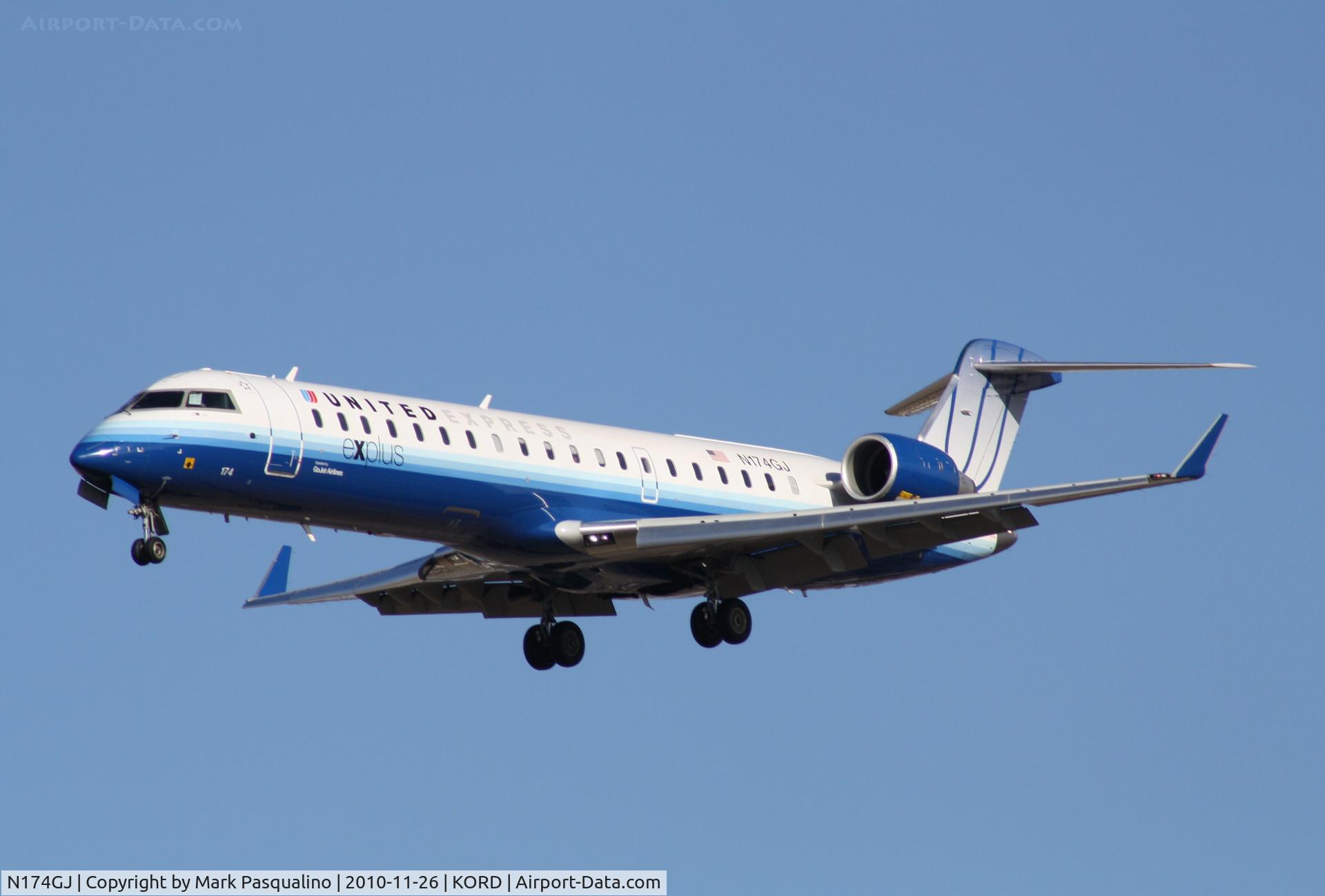 N174GJ, Bombardier CRJ-701ER (CL-600-2C10) Regional Jet C/N 10296, CL-600-2C10