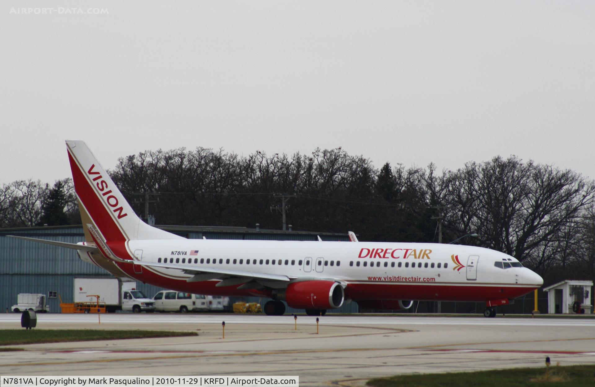 N781VA, 1998 Boeing 737-8Q8 C/N 28214, Boeing 737-800