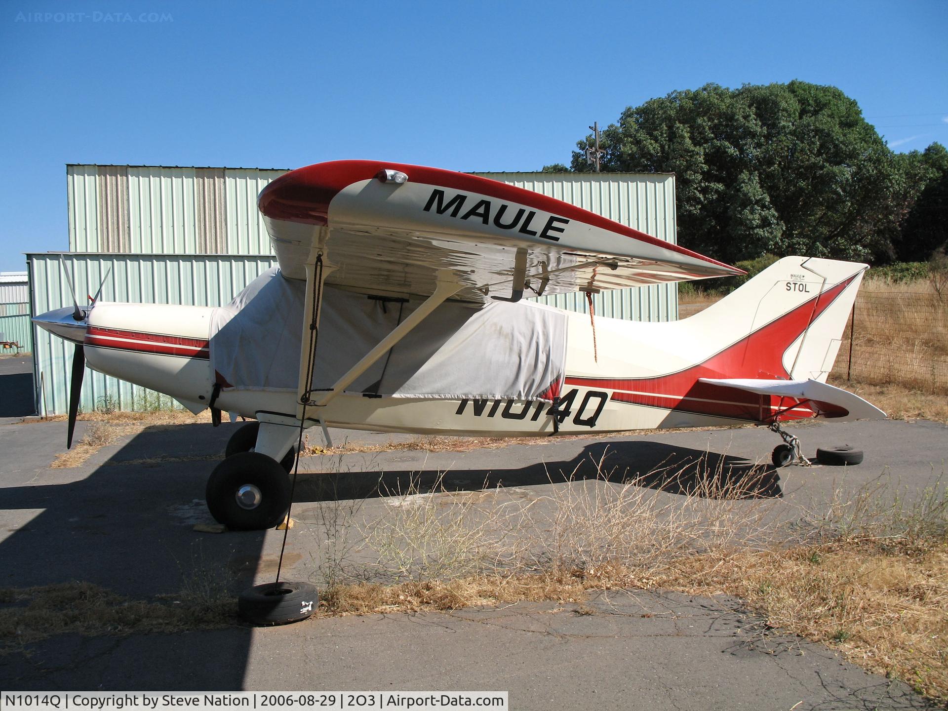 N1014Q, 1996 Maule M-7-235B Super Rocket C/N 23029C, Locally-based 1996 Maule M-7-235B @ Parrett Field, Angwin, CA (to new owner in Lava Rock springs, ID by March 2008)