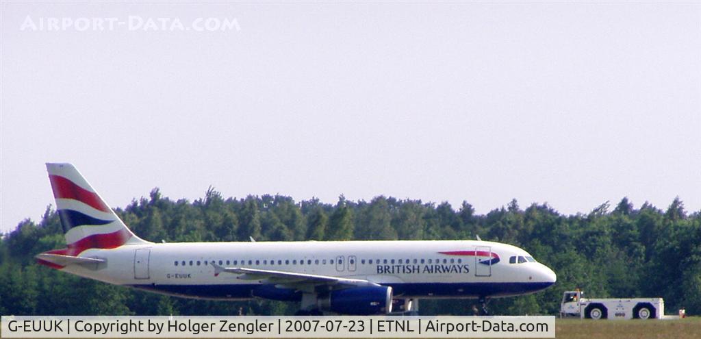 G-EUUK, 2002 Airbus A320-232 C/N 1899, Great Britan´s No.1?