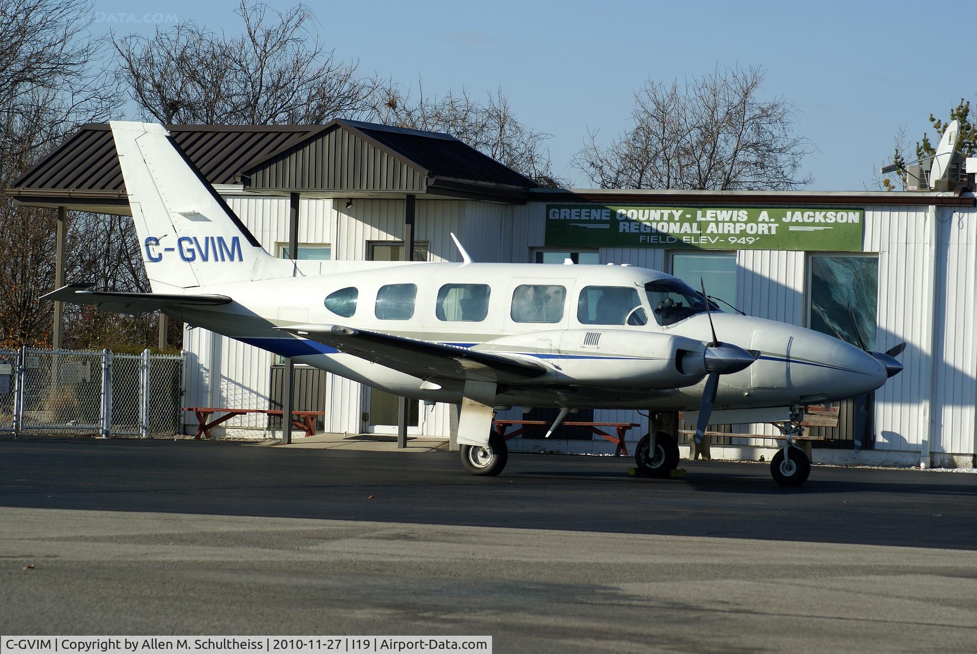 C-GVIM, 1977 Piper PA-31 Turbo Navajo C/N 31-7712043, Piper PA-31