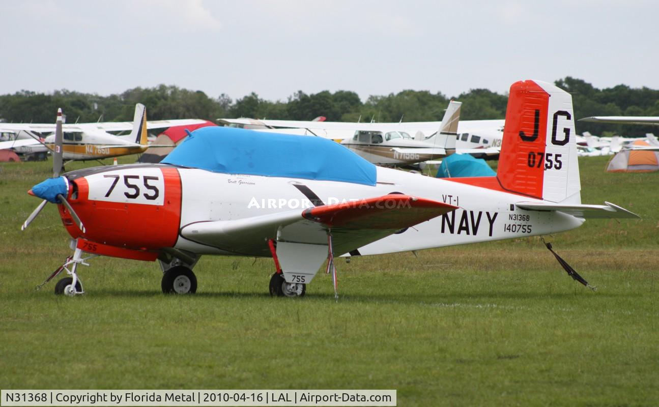 N31368, 1955 Beech T-34B Mentor C/N 140755, T-34B