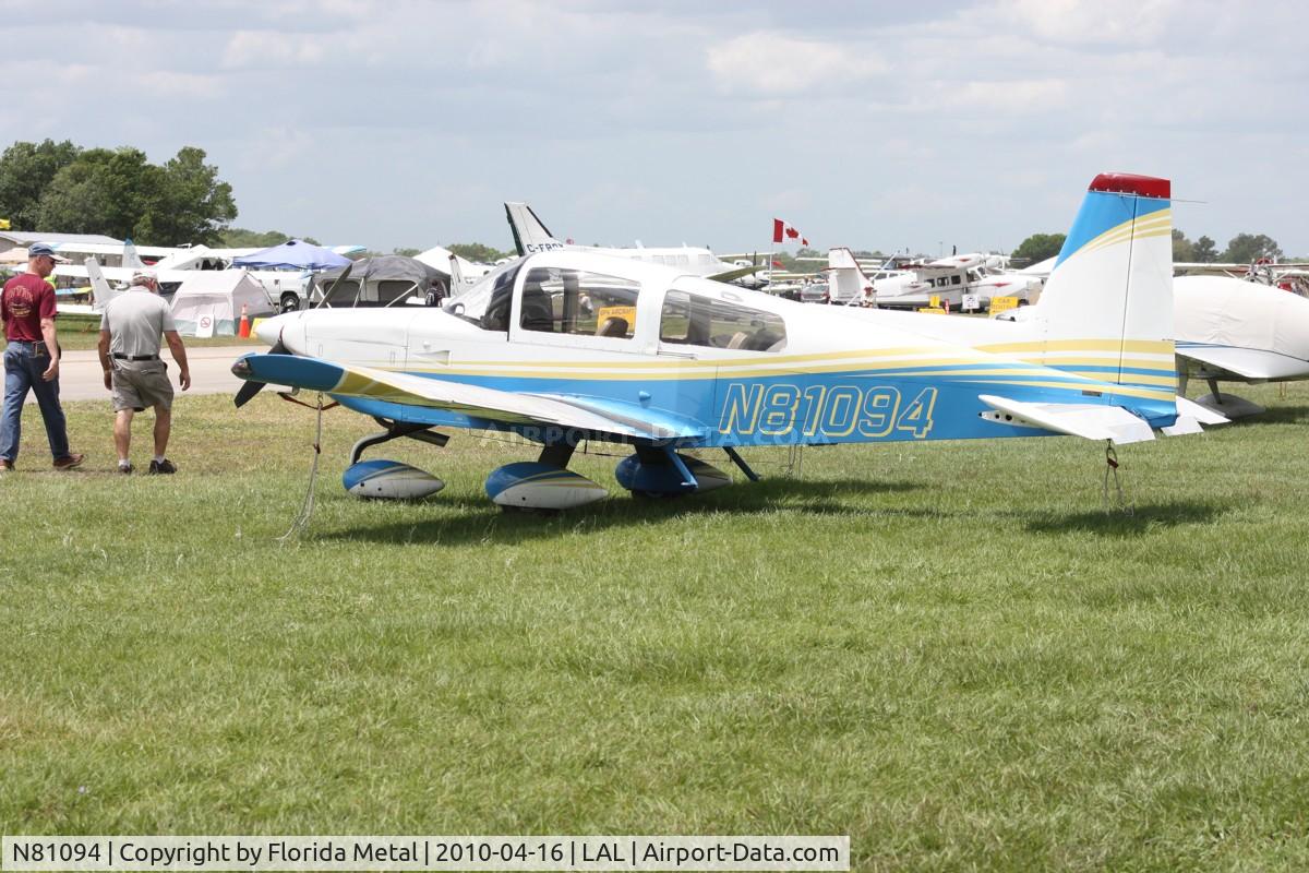 N81094, 1977 Grumman American AA-5B Tiger C/N AA5B0427, AA-5B