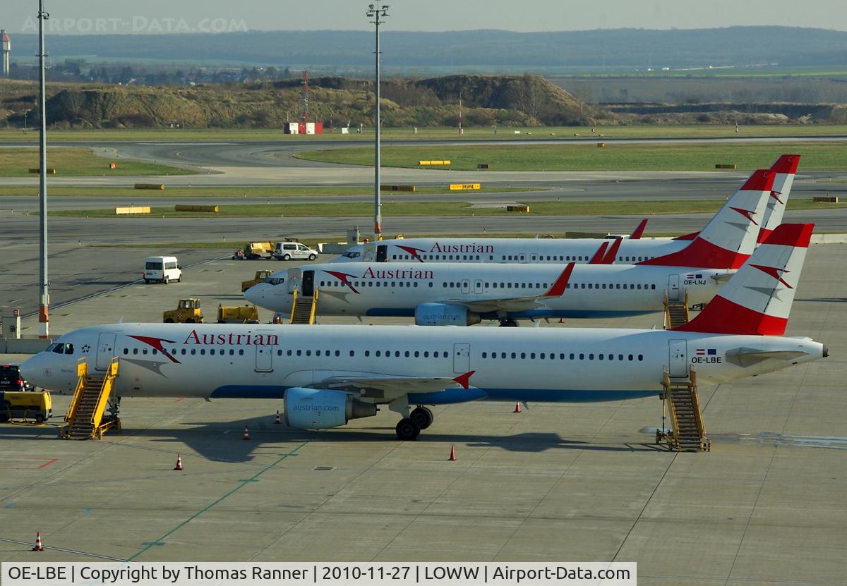 OE-LBE, 1998 Airbus A321-211 C/N 935, Austrian Airlines Airbus A321
