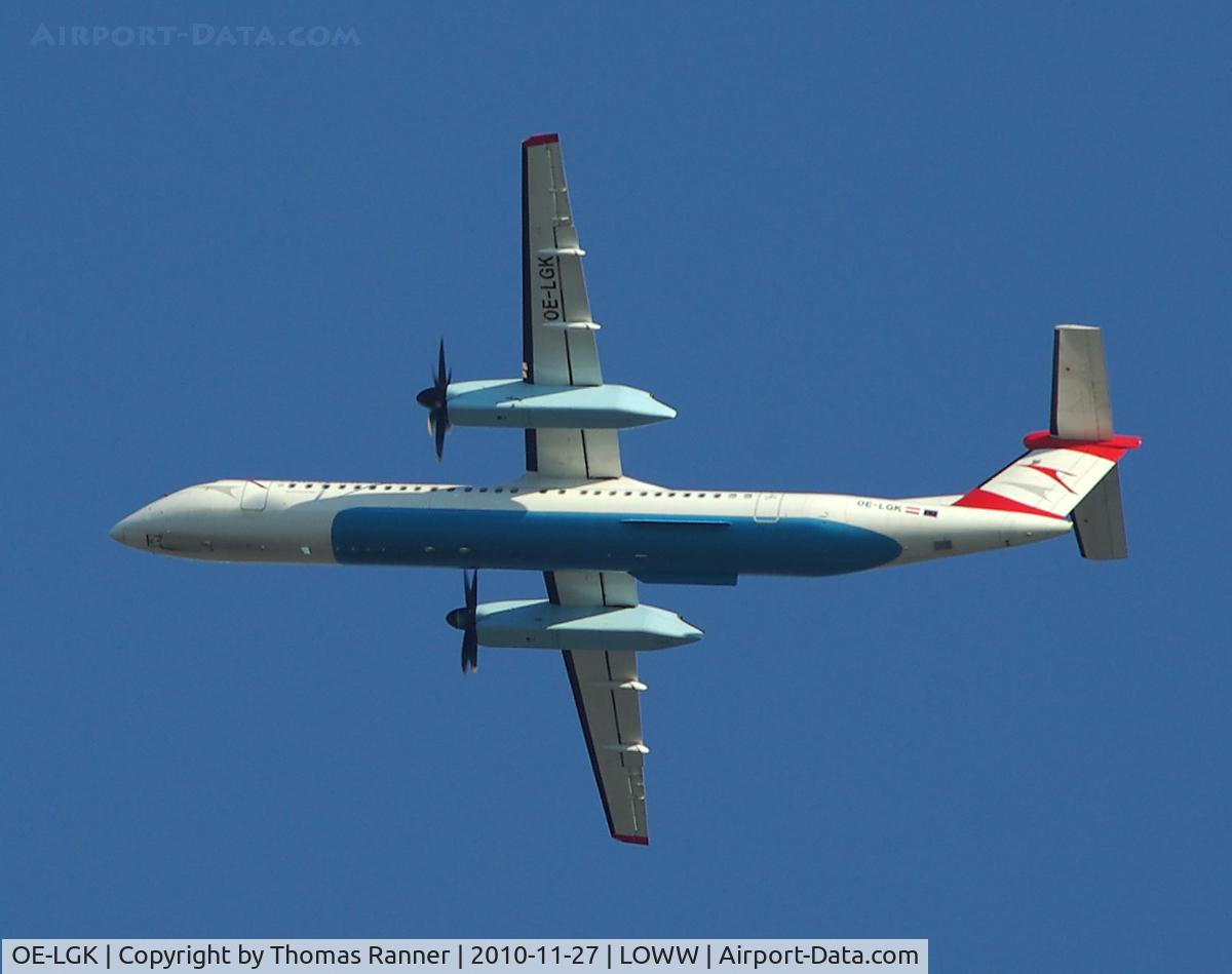 OE-LGK, 2009 De Havilland Canada DHC-8-402Q Dash 8 C/N 4280, Austrian Arrows Dash 8