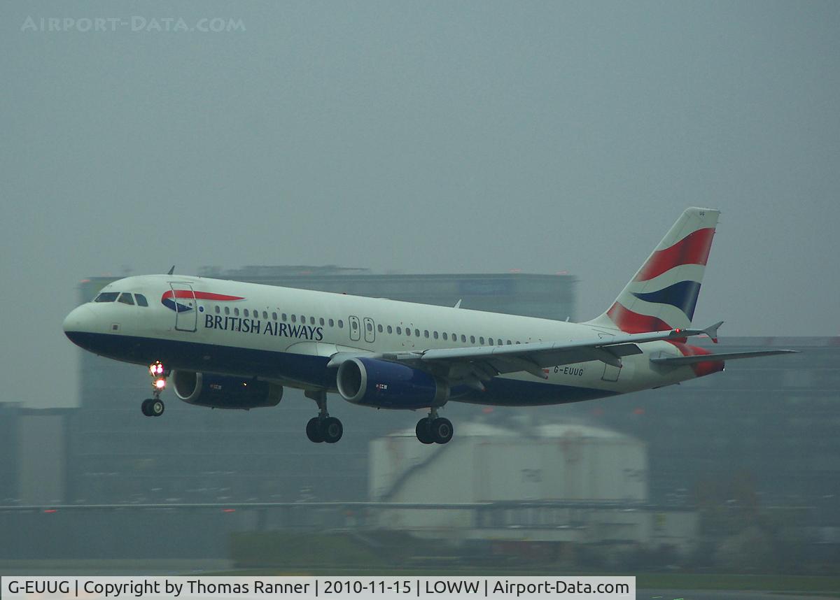G-EUUG, 2002 Airbus A320-232 C/N 1829, British Airways Airbus A320