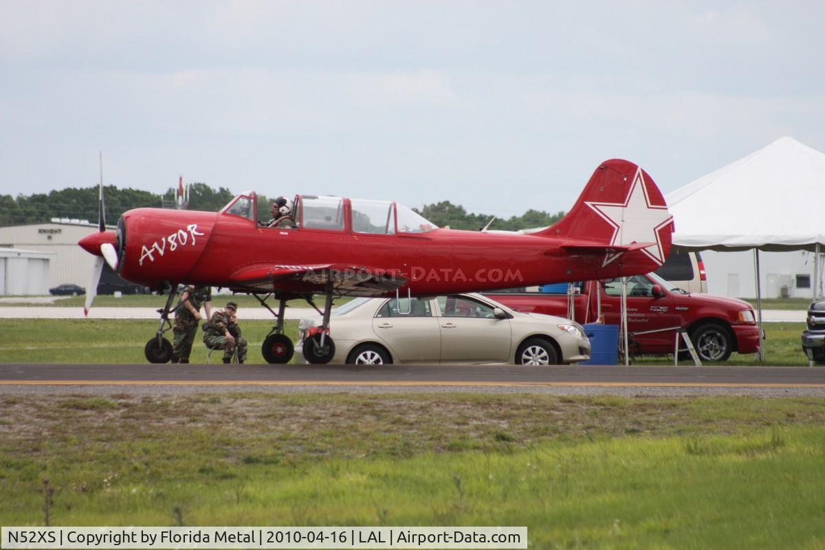 N52XS, Yakovlev (Aerostar) Yak-52W C/N 9912203, Yak 52
