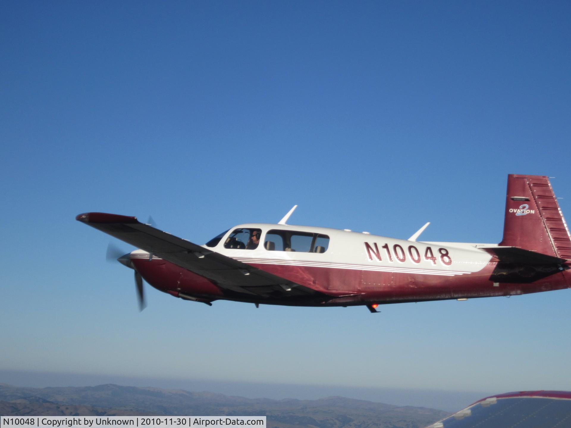N10048, 2002 Mooney M20R Ovation C/N 29-0282, Over South County