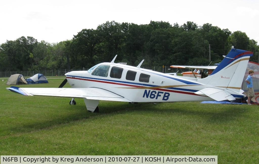 N6FB, 1978 Beech A36 Bonanza 36 C/N E-1318, EAA AirVenture 2010