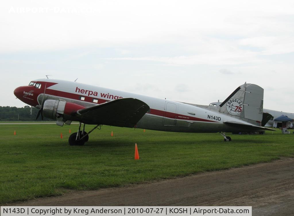 N143D, 1938 Douglas DC-3A-S4C4G C/N 2054, EAA AirVenture 2010