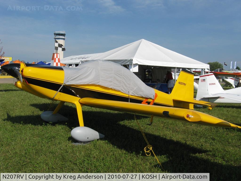 N207RV, 2004 Vans RV-8 C/N 80094, EAA AirVenture 2010