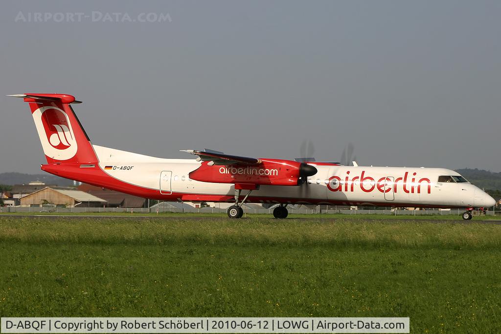 D-ABQF, 2009 De Havilland Canada DHC-8-402Q Dash 8 C/N 4245, D-ABQF