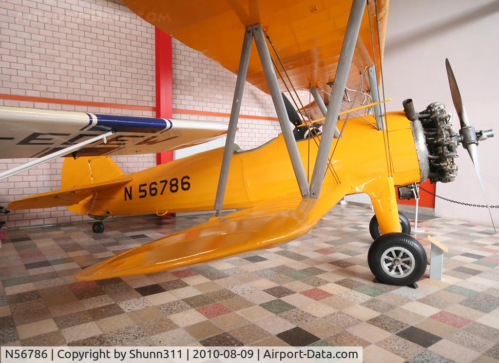 N56786, Boeing A75N1 C/N 75-521, Preserved @ Hermeskeil Museum...