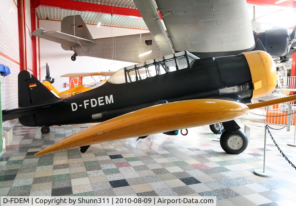 D-FDEM, North American AT-6F Texan C/N 121-42500, Preserved @ Hermeskeil Museum...