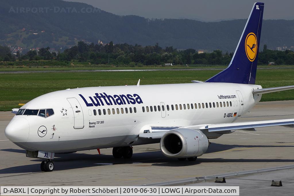 D-ABXL, 1986 Boeing 737-330 C/N 23531, D-ABXL