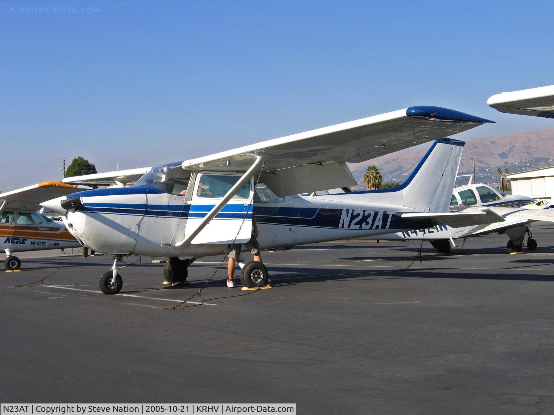N23AT, 1978 Cessna 172N C/N 17270997, Locally-based 1978 Cessna 172N operated by Nice Air @ Reid-Hillview Airport, San Jose, CA