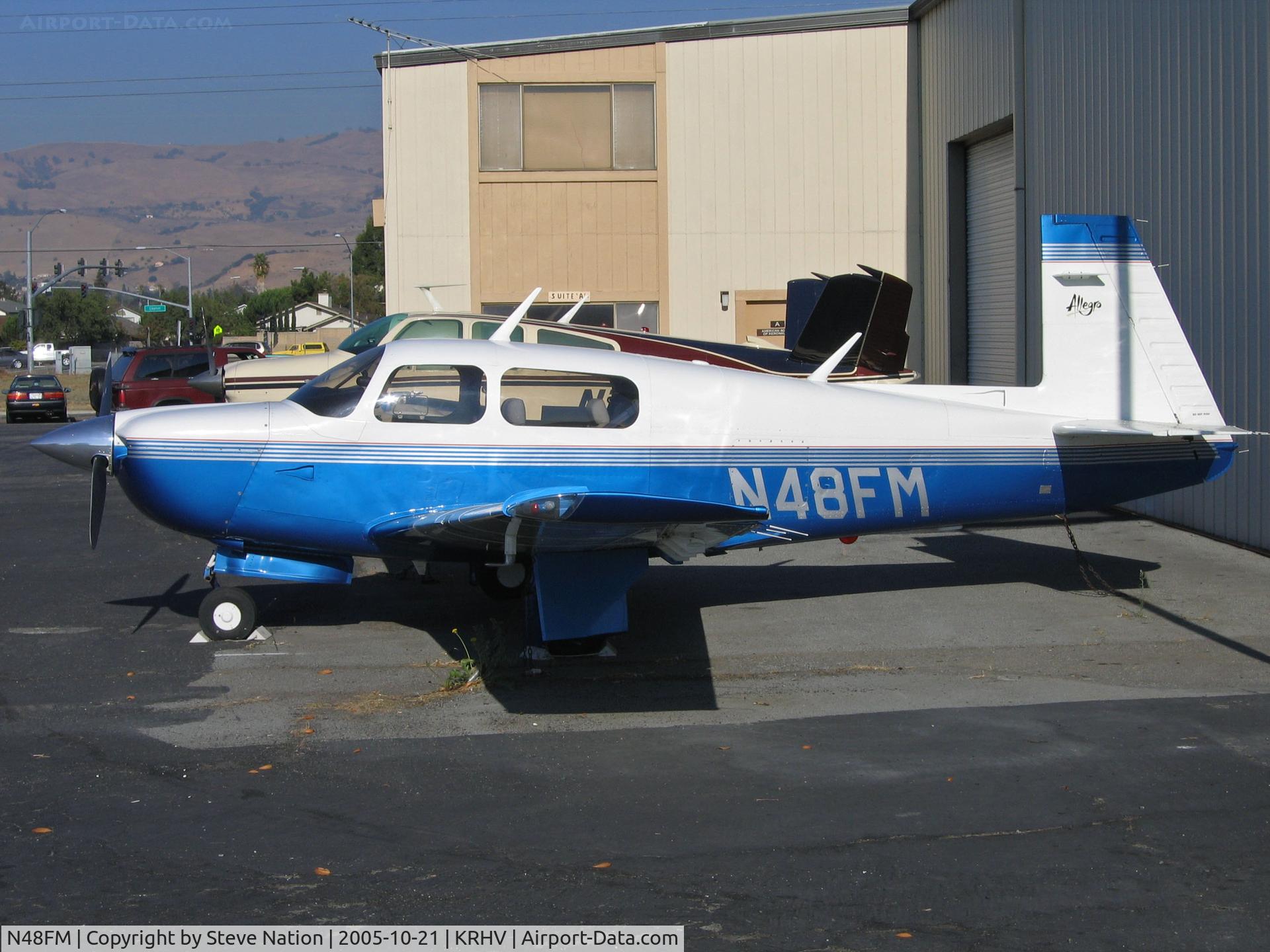 N48FM, 1998 Mooney M20J 201 C/N 24-3428, They get much sharper than this - 1998 Mooney M20J @ Reid-Hillview Airport, San Jose, CA