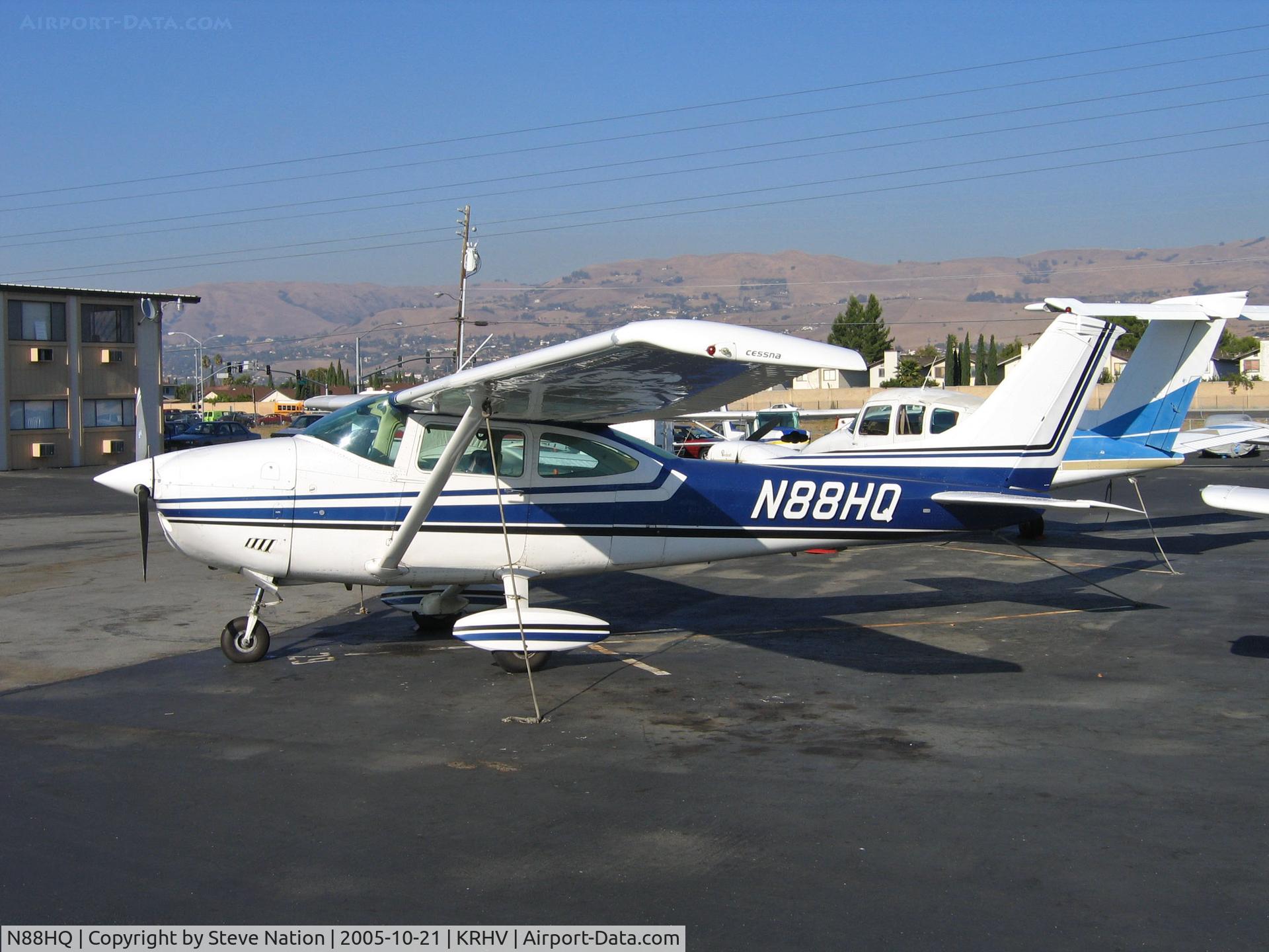 N88HQ, 1973 Cessna 182P Skylane C/N 18262714, Locally-based 1973 Cessna 182P @ Reid-Hillview Airport, San Jose, CA