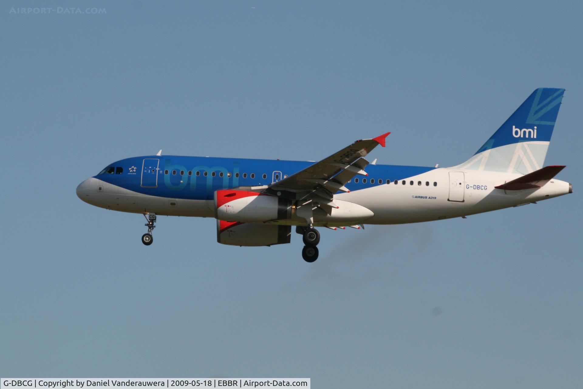 G-DBCG, 2005 Airbus A319-131 C/N 2694, Flight BD141 is descending to RWY 25L