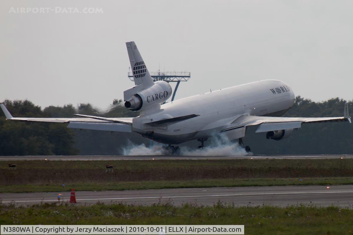 N380WA, 1990 McDonnell Douglas MD-11F C/N 48407, N380WA
