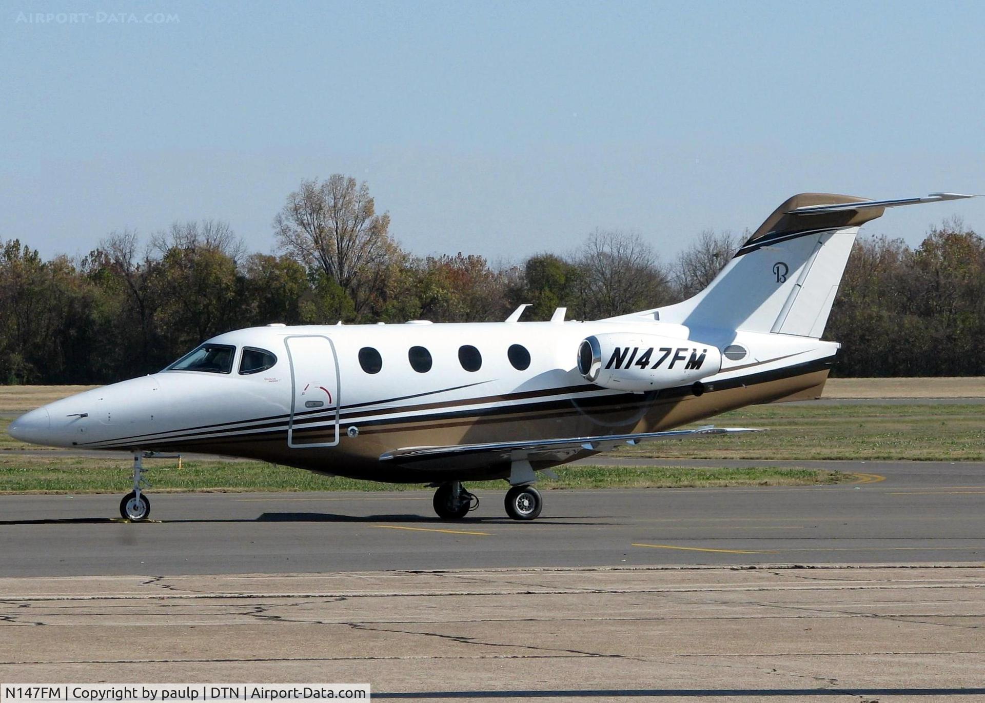 N147FM, 2005 Raytheon Aircraft Company 390 C/N RB-147, At Downtown Shreveport.
