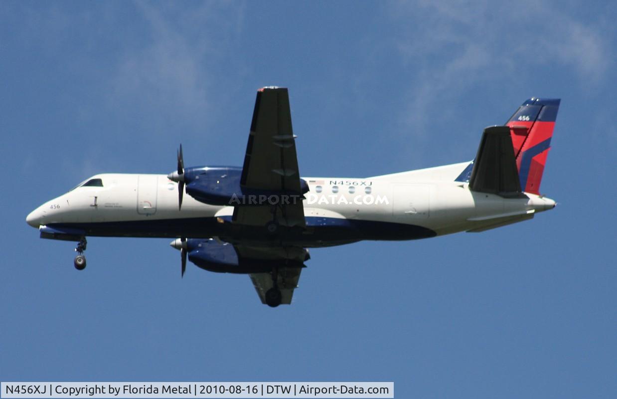 N456XJ, 1998 Saab 340B C/N 340B-456, Delta Connection Saab 340B