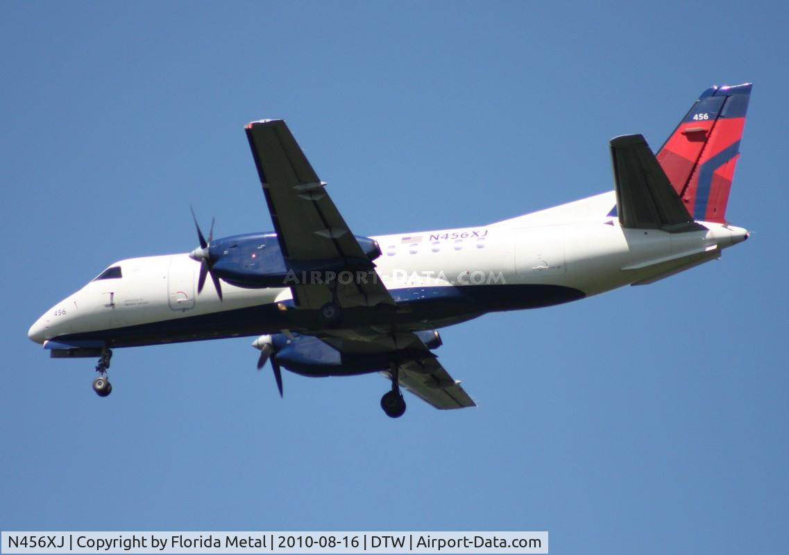 N456XJ, 1998 Saab 340B C/N 340B-456, Delta Connection Saab 340B