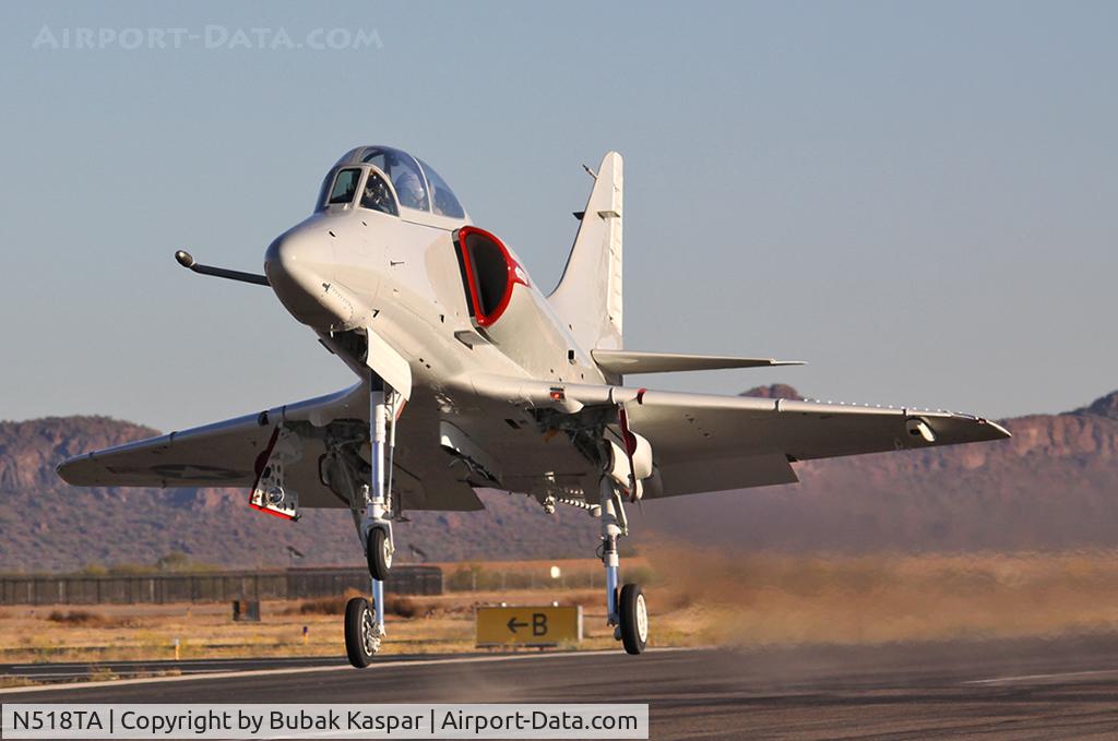 N518TA, 2010 Douglas TA-4J Skyhawk C/N 14291, Marana