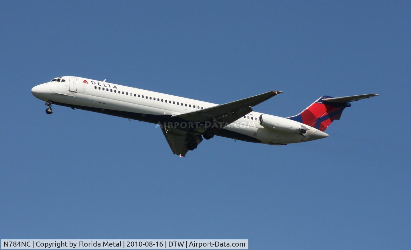 N784NC, 1980 McDonnell Douglas DC-9-51 C/N 48109, Delta DC-9-50