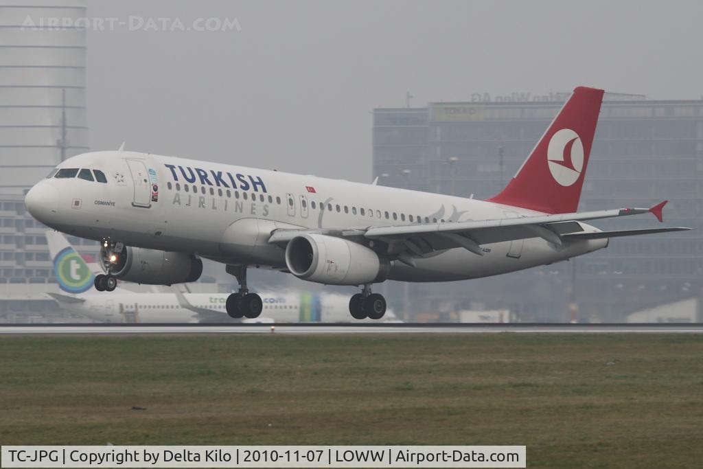 TC-JPG, 2007 Airbus A320-232 C/N 3010, THY [TK] THY Turkish Airlines
Airbus 	A-320-232    c/n3010