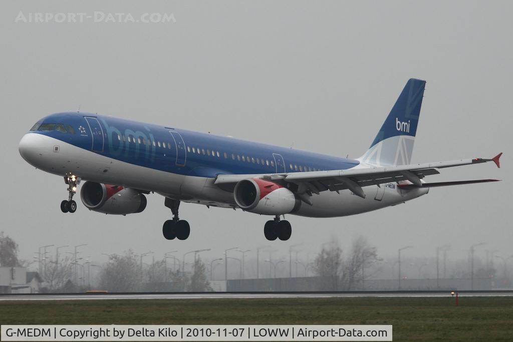 G-MEDM, 2006 Airbus A321-231 C/N 2799, BMA [BD] bmi British Midland