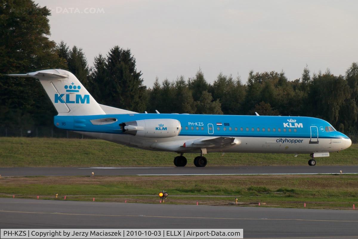 PH-KZS, 1995 Fokker F70 (F-28-0070) C/N 11540, PH-KZS_1995 Fokker 70 (F28-0070), c/n: 11540