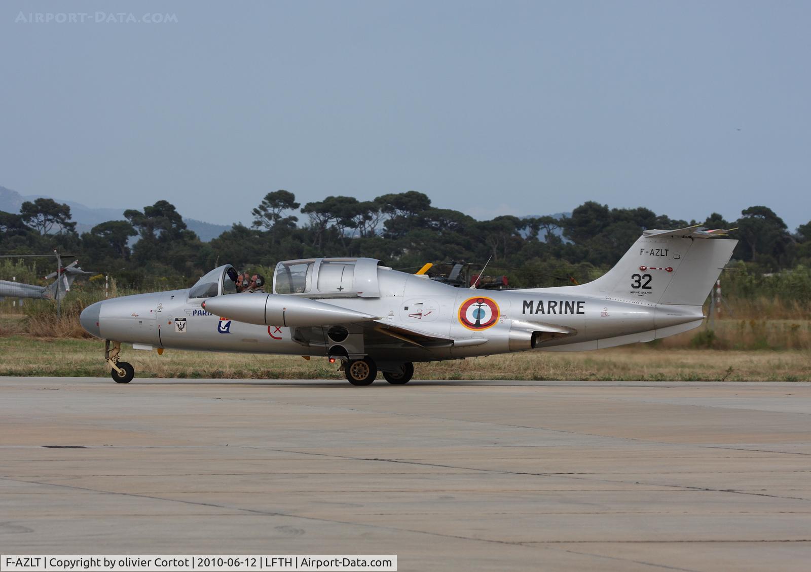 F-AZLT, 1958 Morane-Saulnier MS.760 Paris I C/N 32, Hyeres airshow 2010