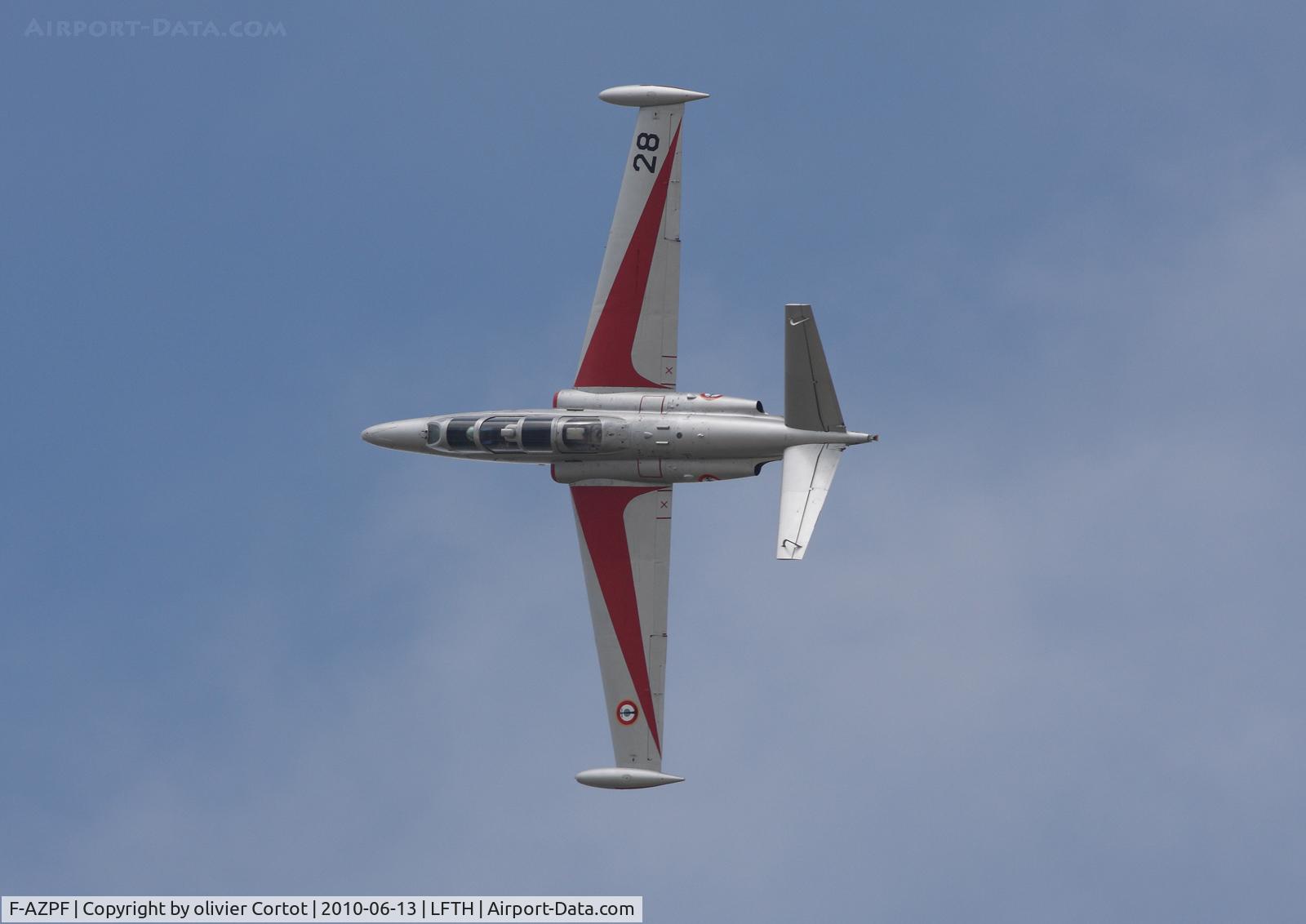 F-AZPF, Fouga CM-175 Zephyr C/N 28, Hyeres airshow 2010