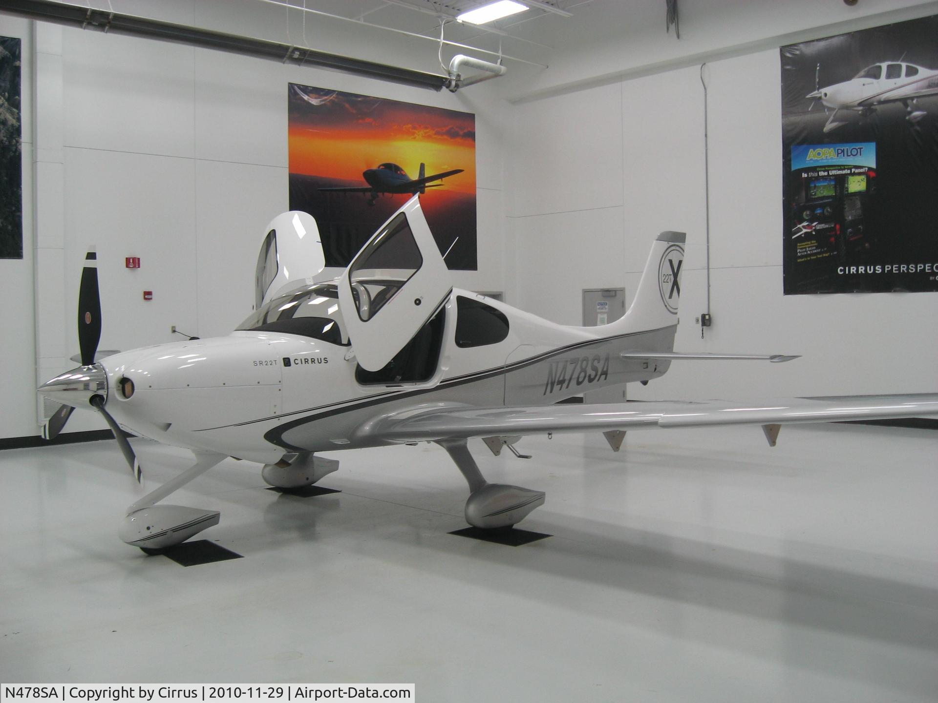 N478SA, Cirrus SR22T C/N 0052, SR22T destined for SA