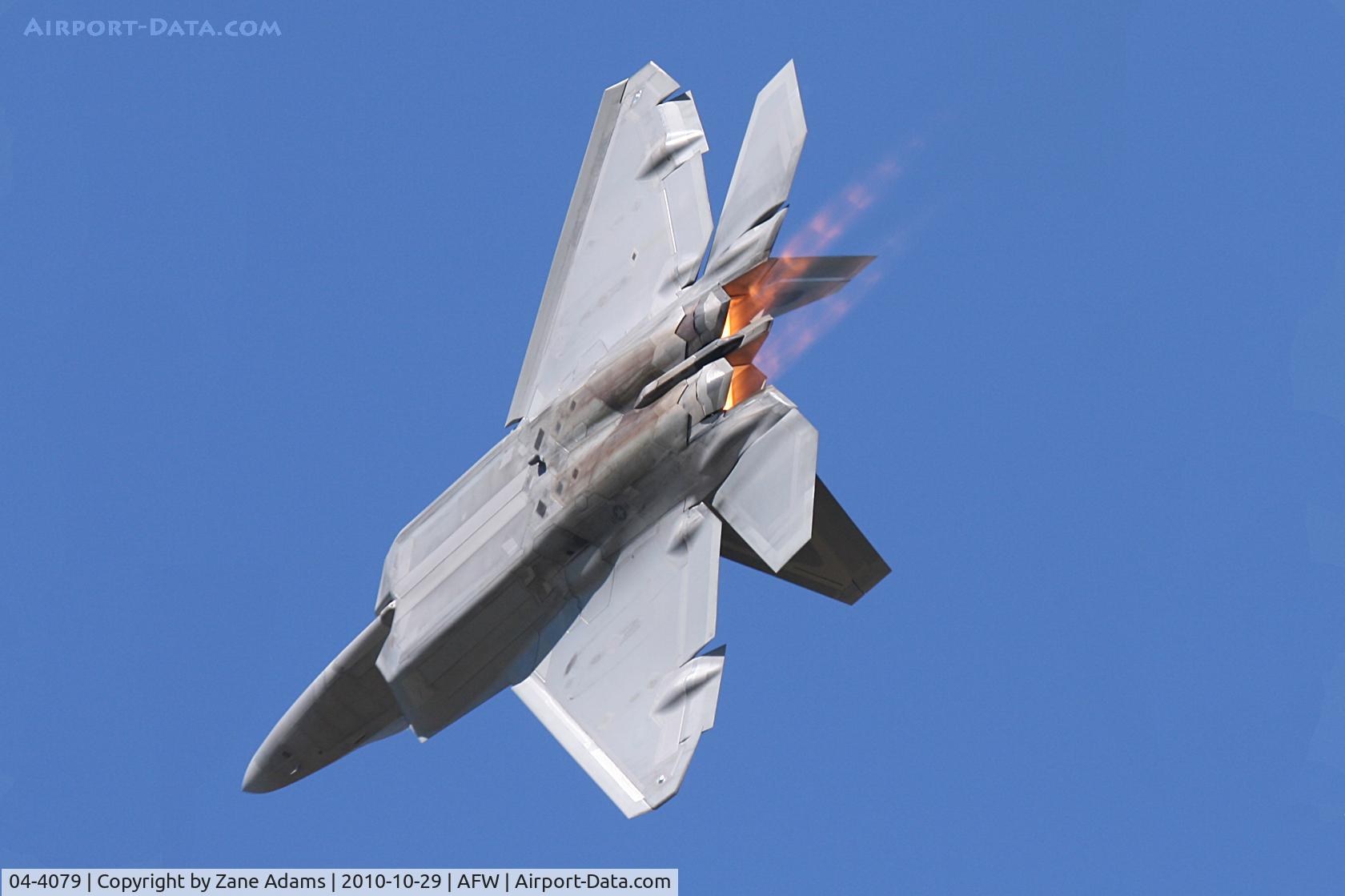 04-4079, 2004 Lockheed Martin F-22A Raptor C/N 4079, At the 2010 Alliance Airshow - Fort Worth, TX
