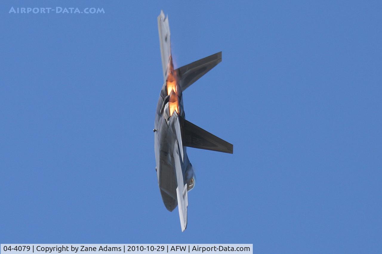 04-4079, 2004 Lockheed Martin F-22A Raptor C/N 4079, At the 2010 Alliance Airshow - Fort Worth, TX