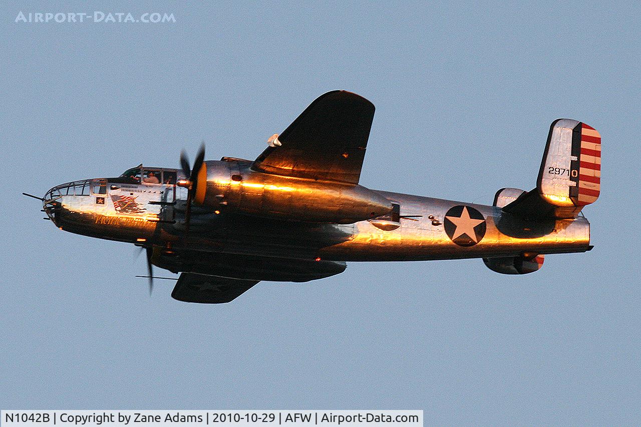 N1042B, 1944 North American B-25N Mitchell C/N 108-35148, At the 2010 Alliance Airshow - Fort Worth, TX