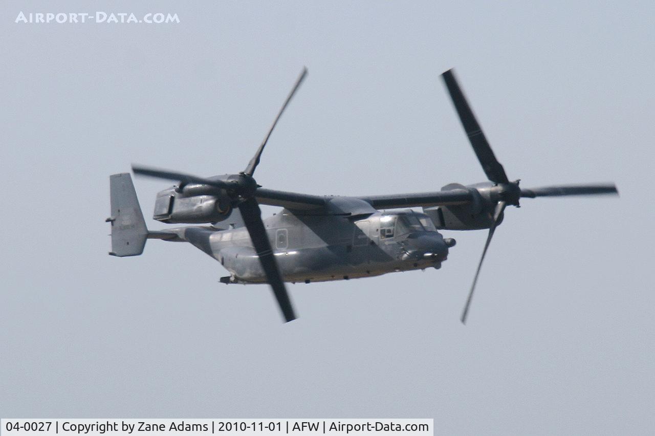 04-0027, 2004 Bell-Boeing CV-22B Osprey C/N D1008, At the 2010 Alliance Airshow - Fort Worth, TX