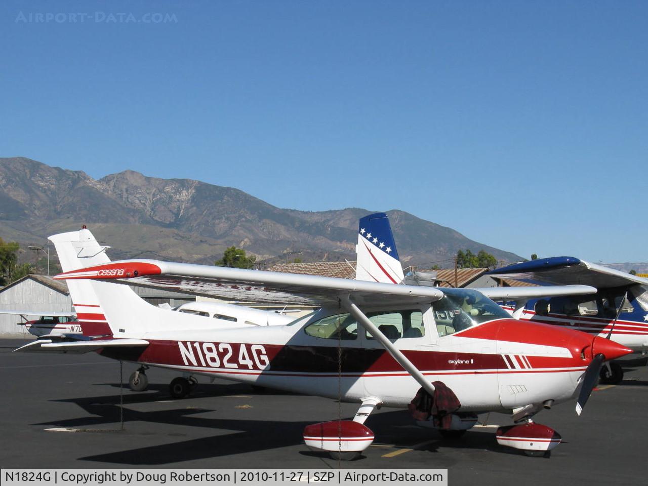 N1824G, 1977 Cessna 182Q Skylane C/N 18265819, 1977 Cessna 182Q SKYLANE II, Continental O-470-U 230 Hp @ 2,400 rpm for 100LL
