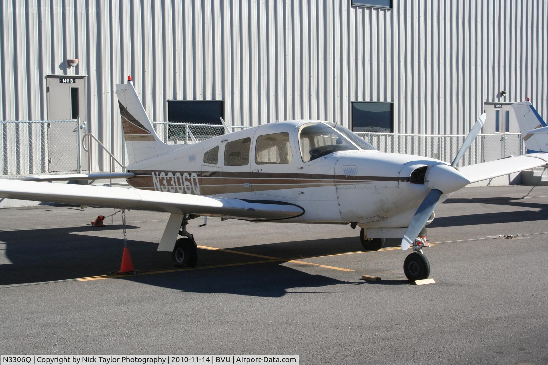 N3306Q, 1977 Piper PA-28R-201T Cherokee Arrow III C/N 28R-7703100, Sitting at Boulder